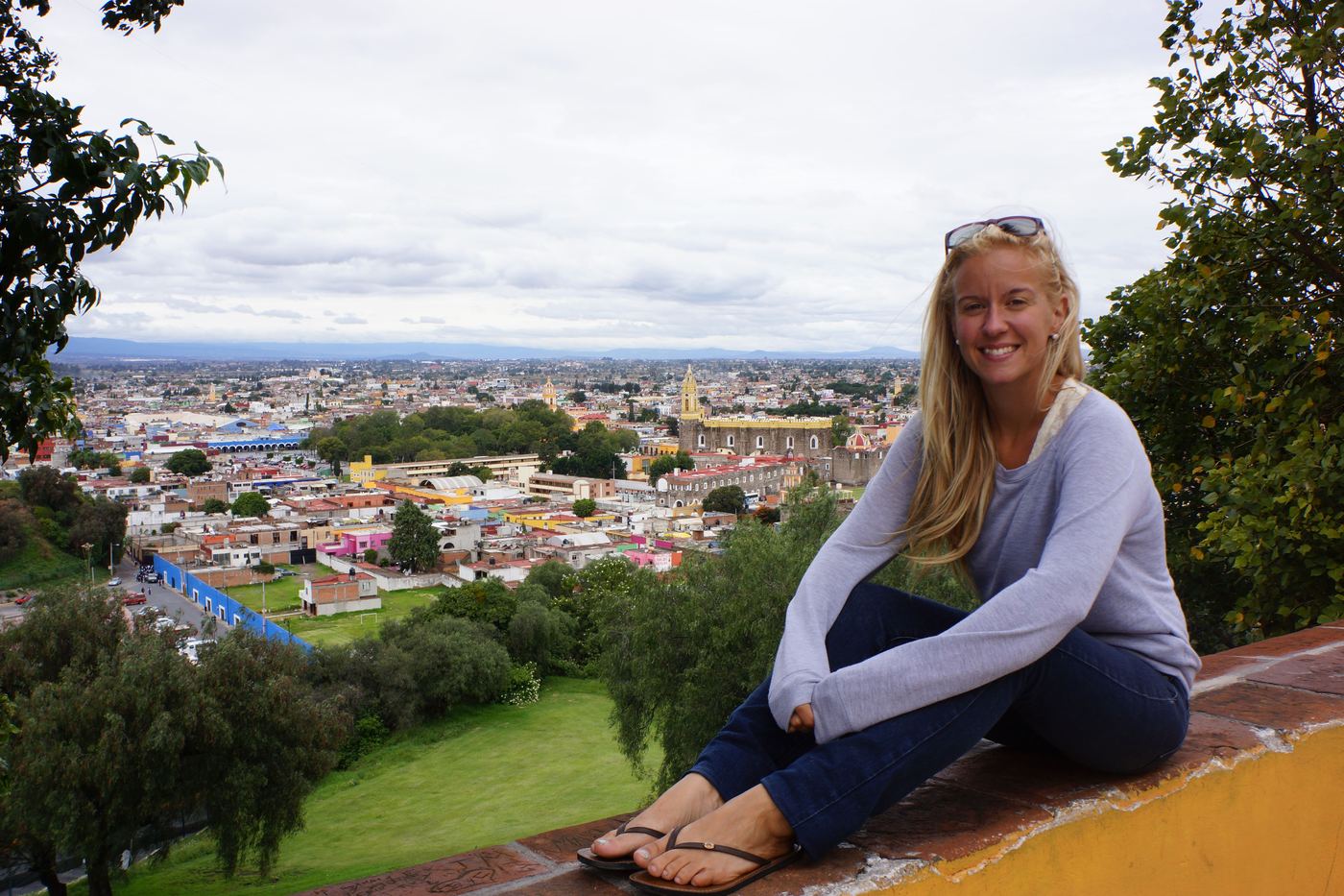 Dellie overlooking Guatemala — the moment everything became clear